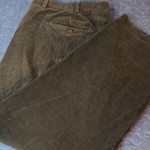 Men's Olive Corduroy Pants